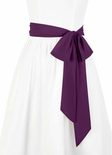 Skolw Chiffon Sash
