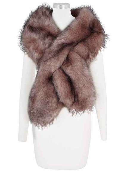 Skolw Sincerity Faux Fur Wrap Skolw Sincerity Faux Fur Wrap
