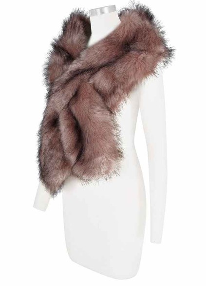 Skolw Sincerity Faux Fur Wrap Skolw Sincerity Faux Fur Wrap
