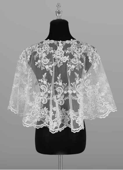 Skolw Hephzibah Lace Tulle Wrap Skolw Hephzibah Lace Tulle Wrap