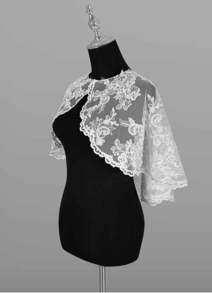 Skolw Hephzibah Lace Tulle Wrap Skolw Hephzibah Lace Tulle Wrap