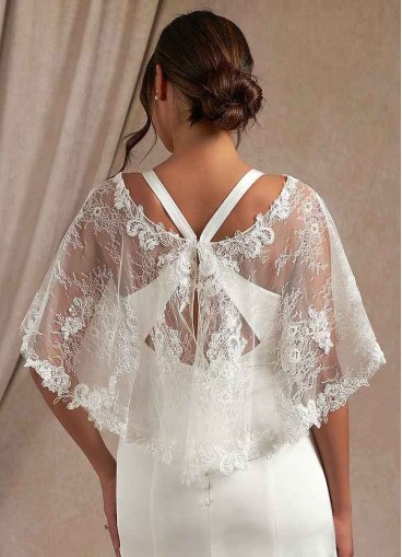 Skolw Hodesh Lace Tulle Wrap