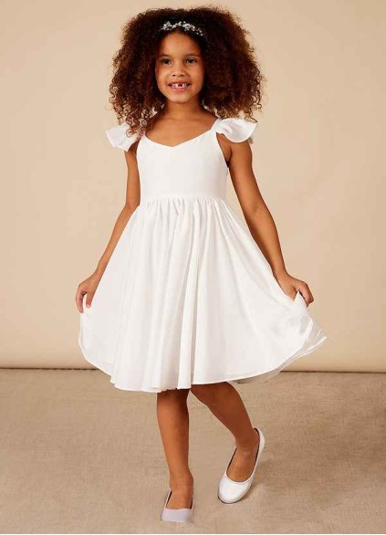 Skolw Roza Flower Girl Dress