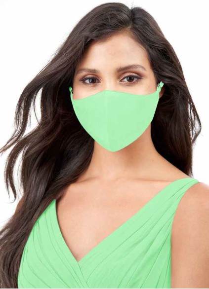 Skolw Non-Medical Matte Satin Reusable Face Mask With Adjustable Loop