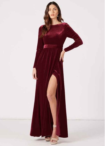 Skolw Brynn Velvet Dress