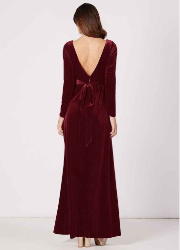 Skolw Brynn Velvet Dress