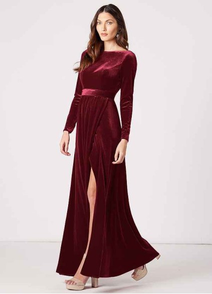 Skolw Brynn Velvet Dress