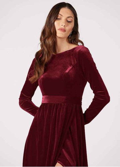 Skolw Brynn Velvet Dress