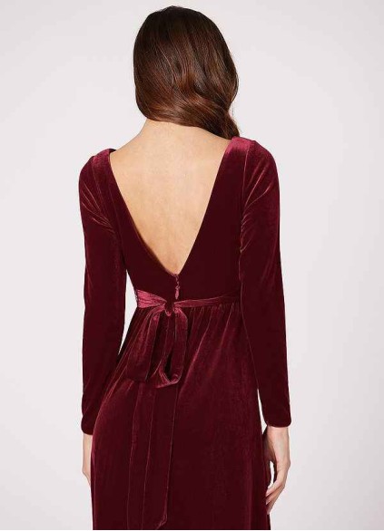 Skolw Brynn Velvet Dress