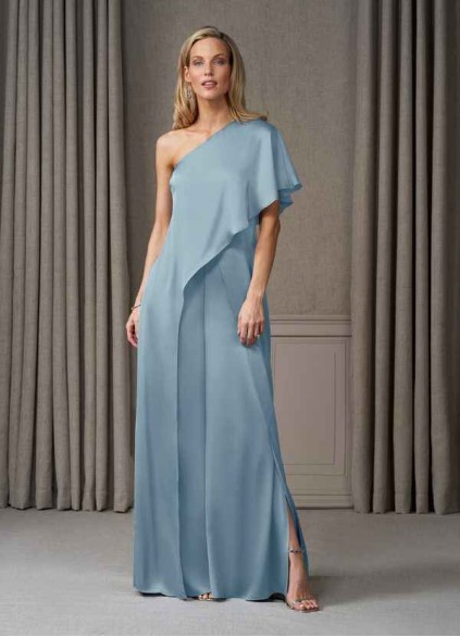 Skolw Hagretta Stretch Satin Jumpsuit