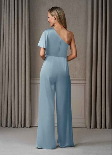 Skolw Hagretta Stretch Satin Jumpsuit