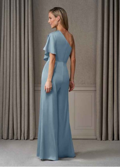 Skolw Hagretta Stretch Satin Jumpsuit