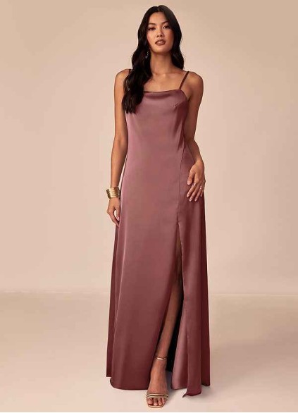 Skolw Briza Stretch Satin Dress
