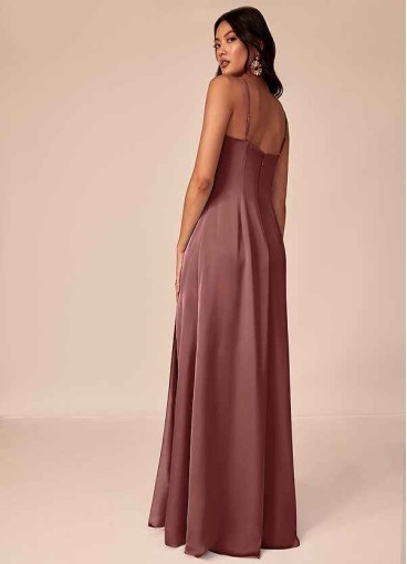 Skolw Briza Stretch Satin Dress