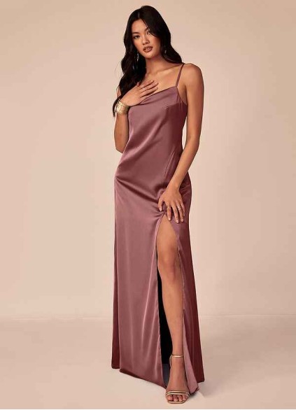 Skolw Briza Stretch Satin Dress Skolw Briza Stretch Satin Dress