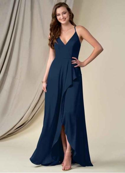 Skolw Harpie Stretch Satin Dress