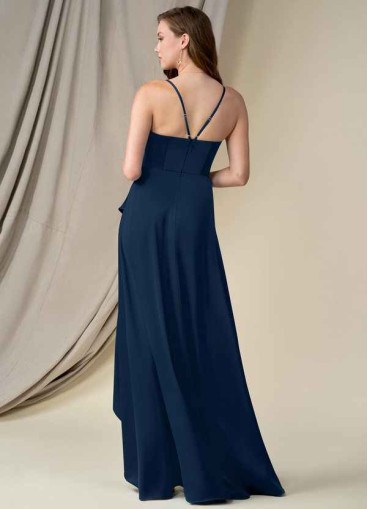 Skolw Harpie Stretch Satin Dress