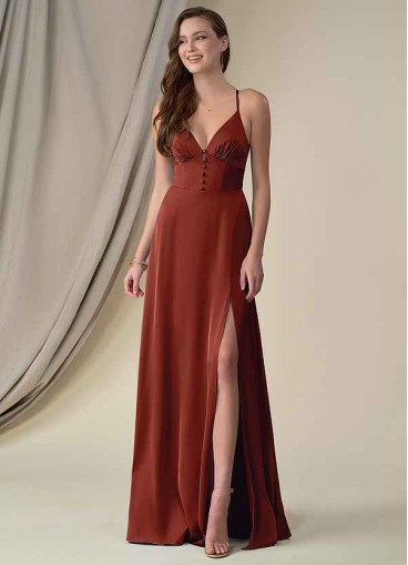 Skolw Mina Stretch Satin Dress