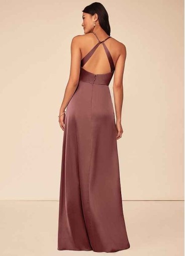 Skolw Geanna Stretch Satin Dress