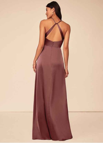 Skolw Geanna Stretch Satin Dress