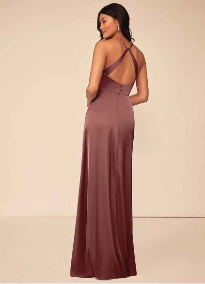 Skolw Geanna Stretch Satin Dress