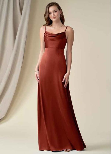 Skolw Esmee Stretch Satin Dress