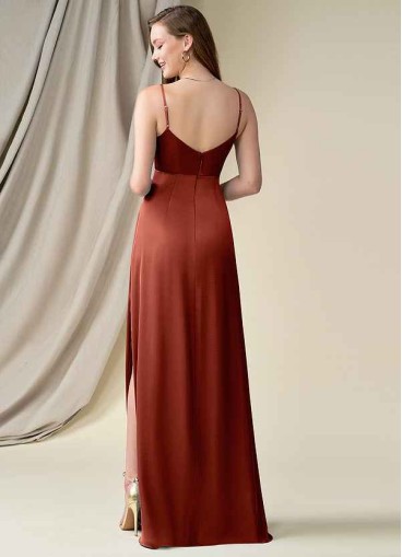 Skolw Esmee Stretch Satin Dress