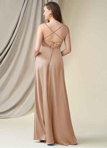 Skolw Madaleine Stretch Satin Dress Skolw Madaleine Stretch Satin Dress