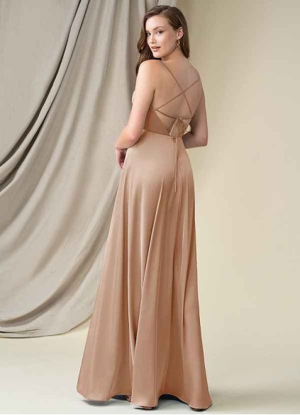 Skolw Madaleine Stretch Satin Dress Skolw Madaleine Stretch Satin Dress