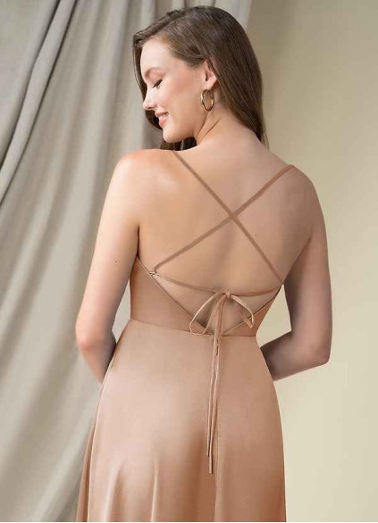 Skolw Madaleine Stretch Satin Dress Skolw Madaleine Stretch Satin Dress