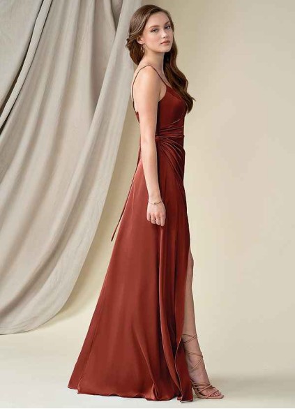 Skolw Marchella Stretch Satin Dress Skolw Marchella Stretch Satin Dress