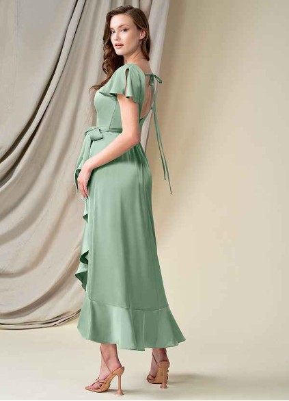 Skolw Lexis Stretch Satin Dress Skolw Lexis Stretch Satin Dress