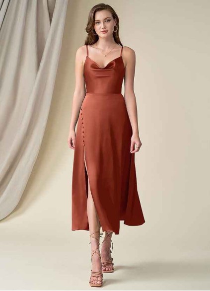 Skolw Ceci Stretch Satin Dress Skolw Ceci Stretch Satin Dress