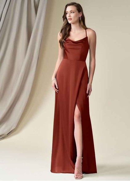 Skolw Naomie Stretch Satin Dress