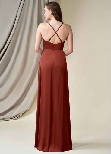 Skolw Naomie Stretch Satin Dress