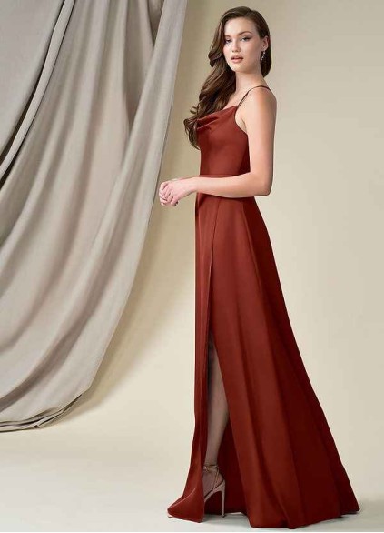Skolw Naomie Stretch Satin Dress Skolw Naomie Stretch Satin Dress