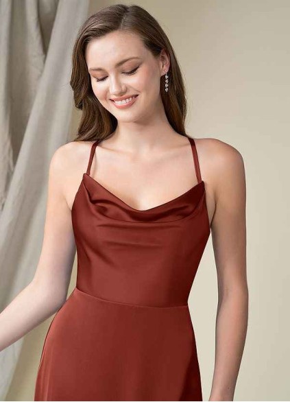 Skolw Naomie Stretch Satin Dress Skolw Naomie Stretch Satin Dress