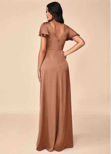 Skolw Soren Stretch Satin Dress