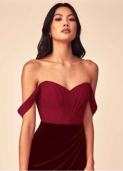 Skolw Nori Velvet Dress