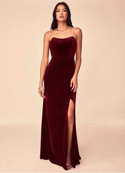 Skolw Nereda Velvet Dress
