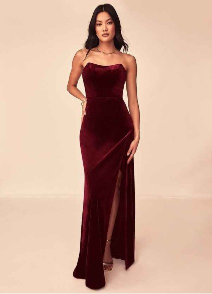 Skolw Nereda Velvet Dress