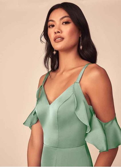 Skolw Andie Stretch Satin Dress Skolw Andie Stretch Satin Dress