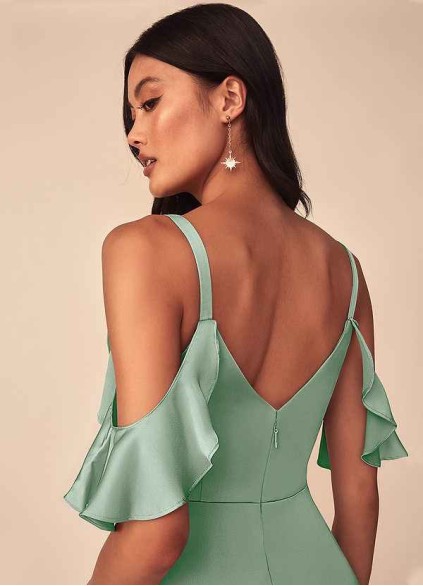 Skolw Andie Stretch Satin Dress Skolw Andie Stretch Satin Dress