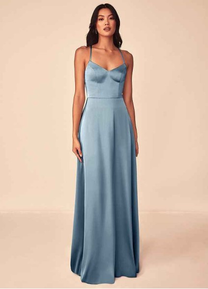 Skolw Mei Stretch Satin Dress