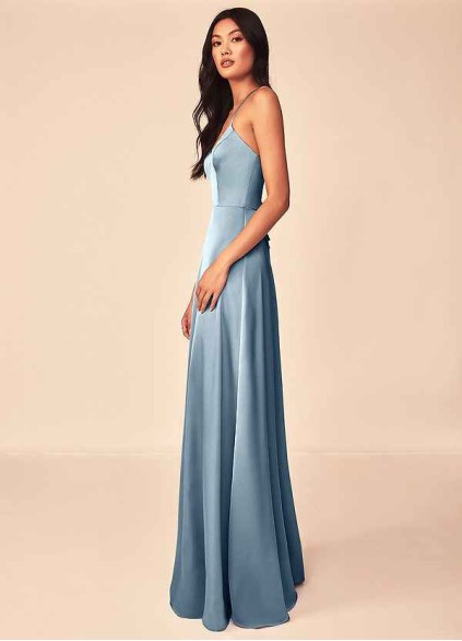 Skolw Mei Stretch Satin Dress Skolw Mei Stretch Satin Dress