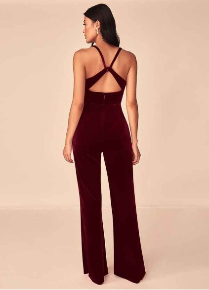 Skolw Emmette Velvet Jumpsuit Skolw Emmette Velvet Jumpsuit