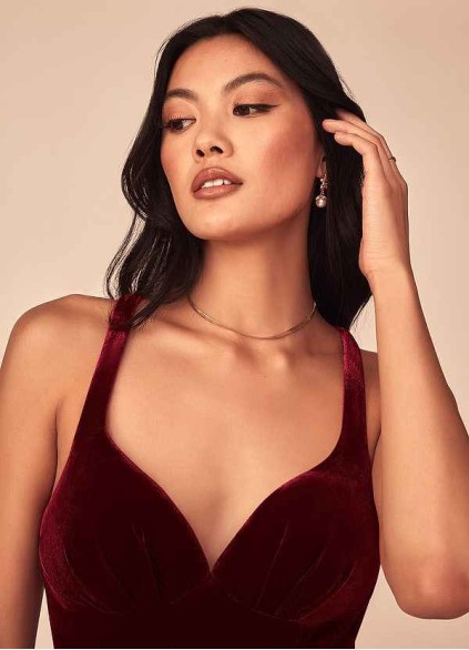 Skolw Emmette Velvet Jumpsuit Skolw Emmette Velvet Jumpsuit