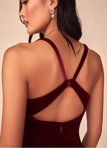 Skolw Emmette Velvet Jumpsuit Skolw Emmette Velvet Jumpsuit