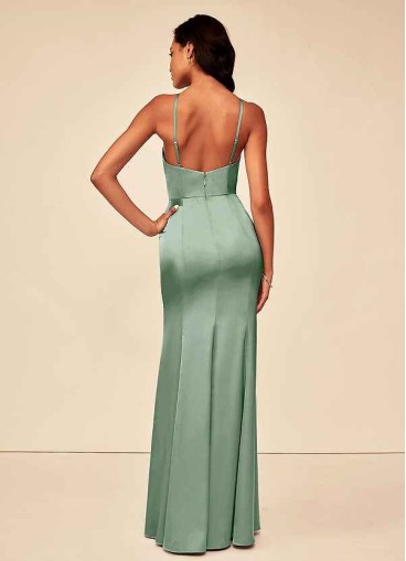 Skolw Stacey Stretch Satin Dress
