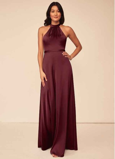 Skolw Delmar Stretch Satin Dress